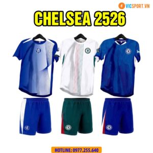 Áo đá banh Clb Chelsea mùa giải 2025-2026 vải mè
