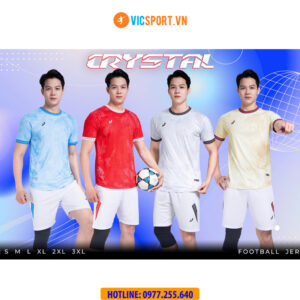 Áo đá banh thiết kế J-Sport Crystal