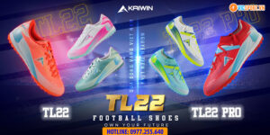 Giày đá banh Kaiwin TL22 Pro đế TF - Nguyễn Tiến Linh