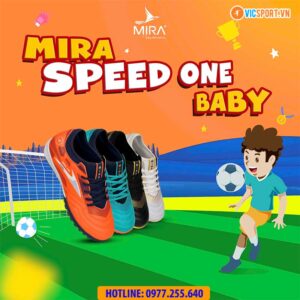 Giày đá banh trẻ em Mira Speed One đế TF