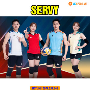 Quần áo bóng chuyền nam nữ Justplay Servy