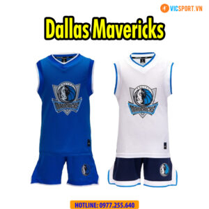 Quần áo bóng rổ Strivend trẻ em Dallas Mavericks