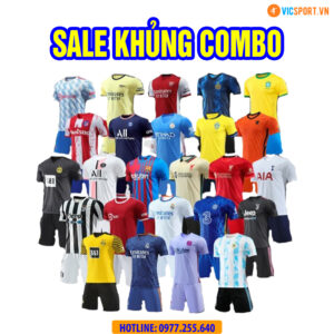 [BIG SALE] Combo áo đá banh CLB – Đội Tuyển chỉ từ 70k