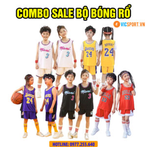 [BIG SALE] Combo bộ bóng rổ trẻ em chỉ từ 60k