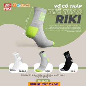 Vớ ngắn thể thao Riki