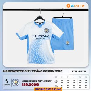 Áo đá banh Clb Man City SS26 Strivend