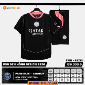 Áo đá banh Strivend Clb PSG SS26 mùa giải 2025-2026