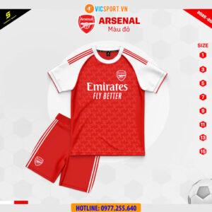 Áo đá banh trẻ em Clb Arsenal mùa giải 2025-2026