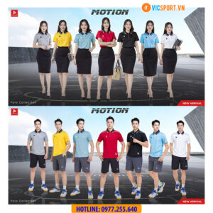 Áo polo di chuyển Justplay Motion