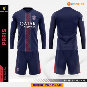 Áo đá banh tay dài Clb PSG mùa giải 2025-2026