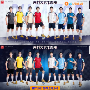 Áo đá banh không logo Justplay Phantor
