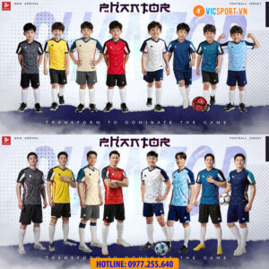 Áo đá banh trẻ em Justplay Phantor