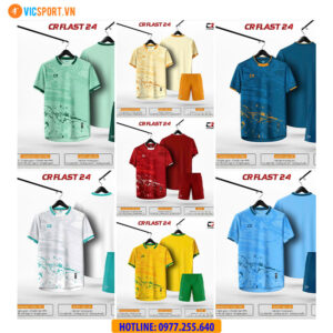 Áo đá banh thiết kế CR Flast 24