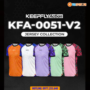 Áo đá banh thiết kế Keepfly KFA 0051