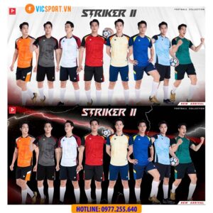 Áo đá banh không logo Justplay Striker 2
