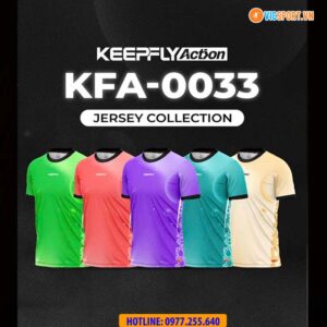 Áo đá banh thiết kế Keepfly KFA 0033