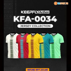 Áo đá banh thiết kế Keepfly KFA 0034