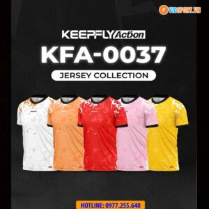 Áo đá banh thiết kế Keepfly KFA 0037