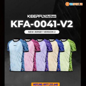 Áo đá banh thiết kế Keepfly KFA 0041