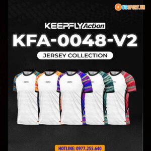 Áo đá banh thiết kế Keepfly KFA 0048