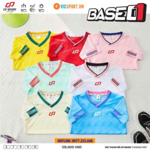 Áo đá banh trẻ em CP Base 01