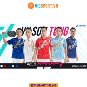 Áo thể thao polo di chuyển Kaiwin Smash