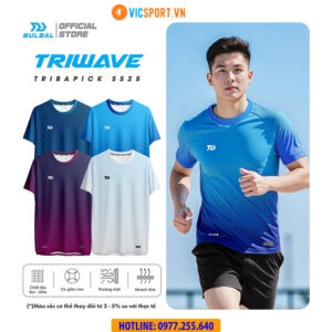 Áo thể thao nam Bulbal Triwave đa năng