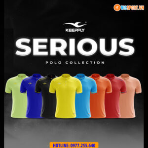 Áo thể thao polo di chuyển Keepfly Serious