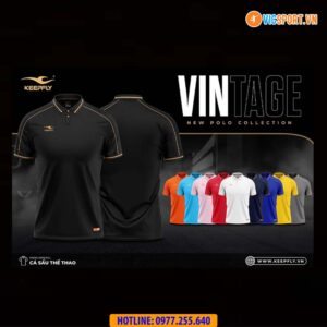 Áo thể thao polo di chuyển Keepfly Vintage