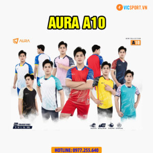 Áo đá banh không logo Aura A10