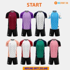 Áo đá banh thiết kế Amac Start