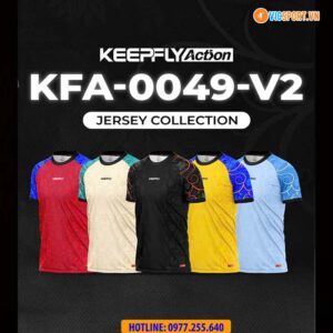 Áo đá banh thiết kế Keepfly KFA 0049