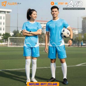Áo đá banh không logo Aura A50