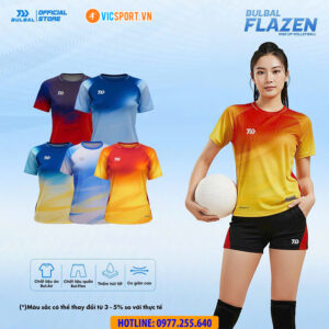 Quần áo bóng chuyền nữ Bulbal Flazen