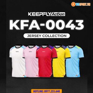Áo đá banh thiết kế Keepfly KFA 0043