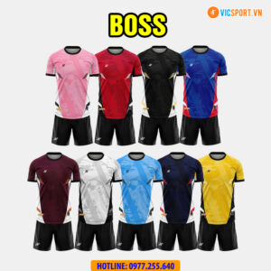 Áo đá banh thiết kế Amac Boss
