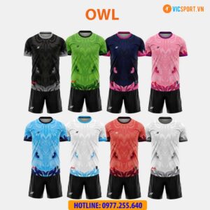 Áo đá banh thiết kế Amac Owl