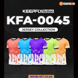 Áo đá banh thiết kế Keepfly KFA 0045