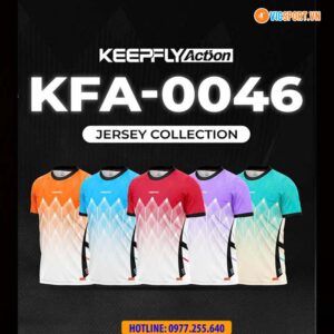 Áo đá banh thiết kế Keepfly KFA 0046