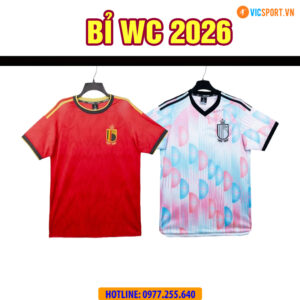 Áo đá banh Strivend đội tuyển Bỉ WC 2026
