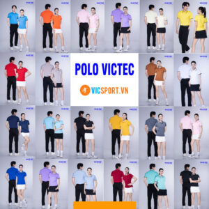 Áo polo đồng phục Victec cho nam