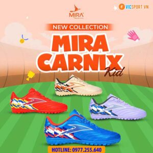 Giày đá banh trẻ em Mira Carnix đế TF