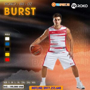 Quần áo bóng rổ Roko Burst