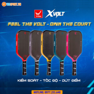 Vợt pickleball Wika Xvolt carbon T700