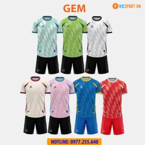 Áo đá banh thiết kế Aika Gem