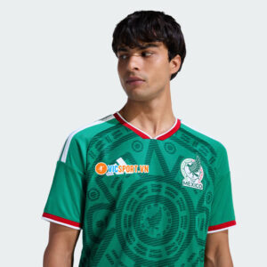 Áo đá banh đội tuyển Mexico WC 2026 vải mè