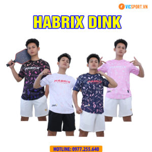 Áo pickleball Habrix Dink đa năng