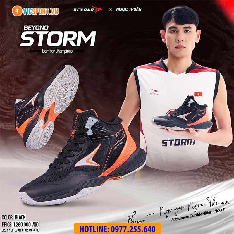 Giày bóng chuyền Beyono Storm x Ngọc Thuận - Hình ảnh 6