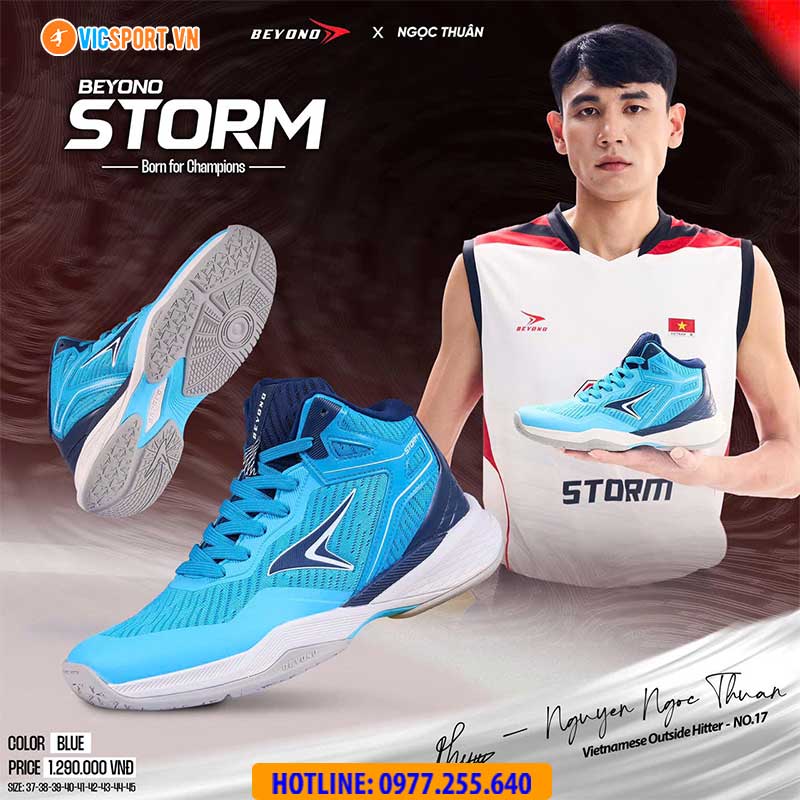 Giày bóng chuyền Beyono Storm x Ngọc Thuận - Hình ảnh 25