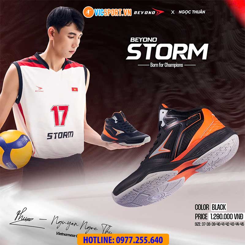 Giày bóng chuyền Beyono Storm x Ngọc Thuận - Hình ảnh 10